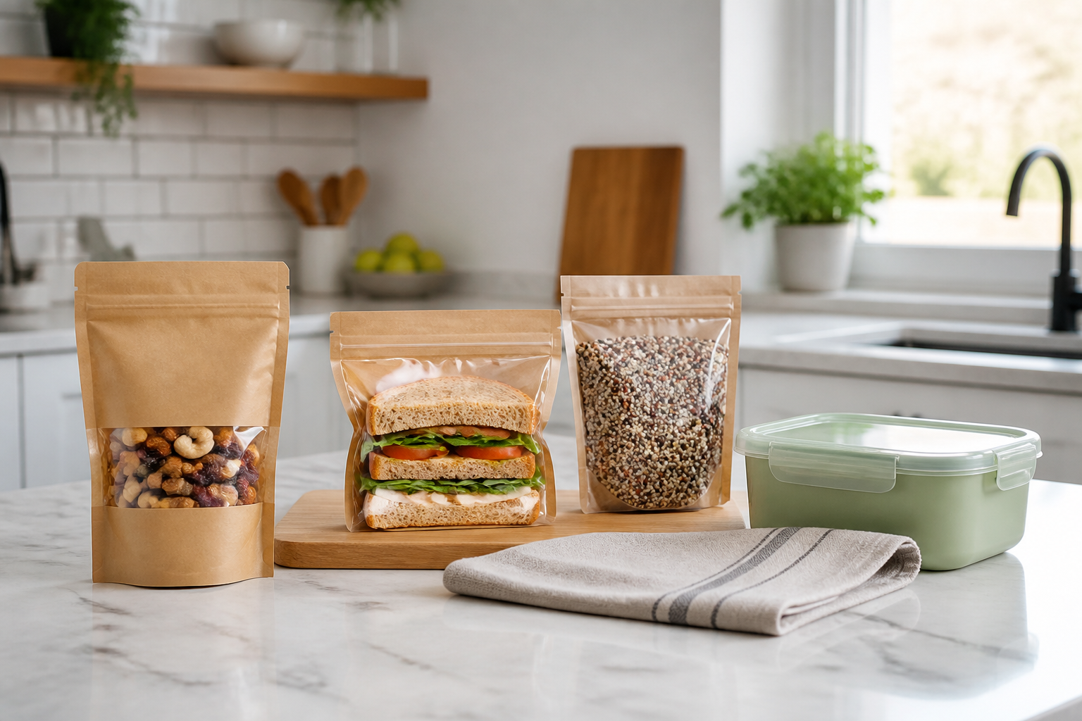 Portable Lunch Packaging