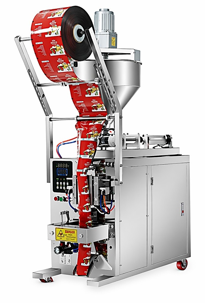 HP-BP3544P Large Sauce Packing Machine – Stirring & Mixing Configuration