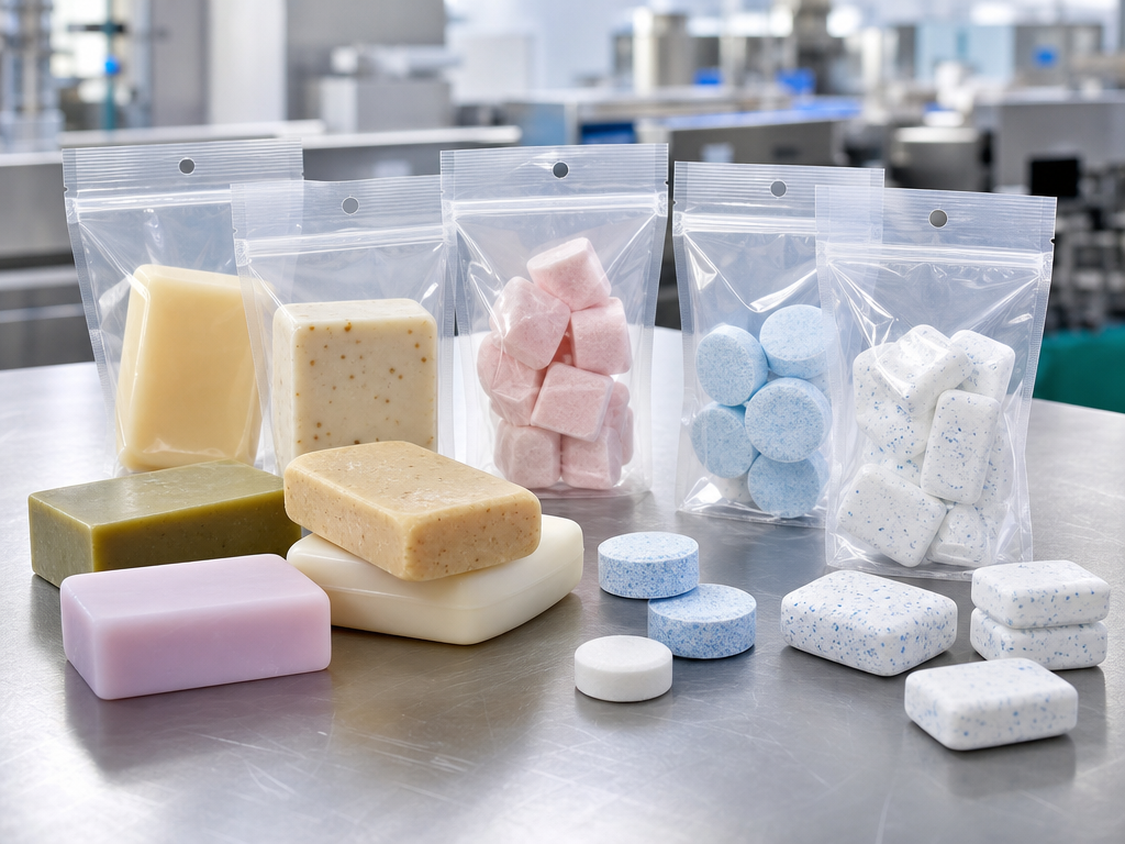 Bar Soap and Cleaning Tablets