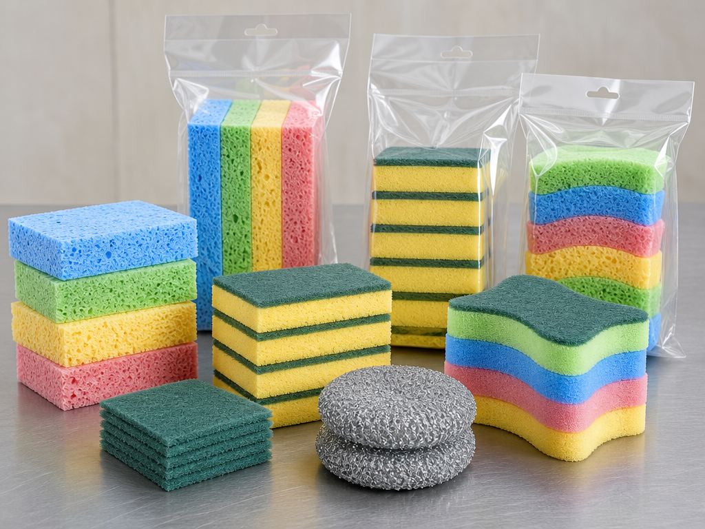 Cleaning Sponges and Scrub Pads